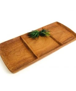Mbare Best Sellers Teak 3 Part Serving Platter