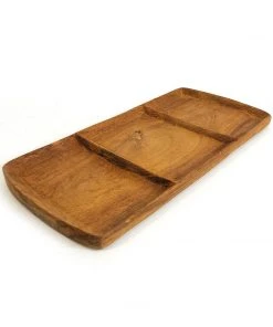 Mbare Best Sellers Teak 3 Part Serving Platter