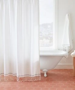 Coyuchi Mediterranean Shower Curtain Home Goods