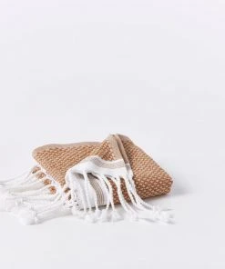 Coyuchi Mediterranean Towels - Rust