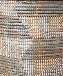 Swahili African Modern Medium Silver And White Prayer Mat Hamper