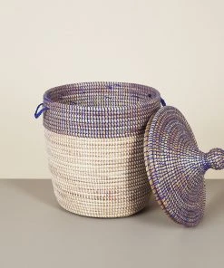 Mbare Medium Two-Tone Hamper Basket