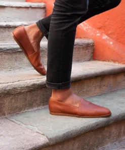 Nisolo Men's Alejandro Slip On - Brandy