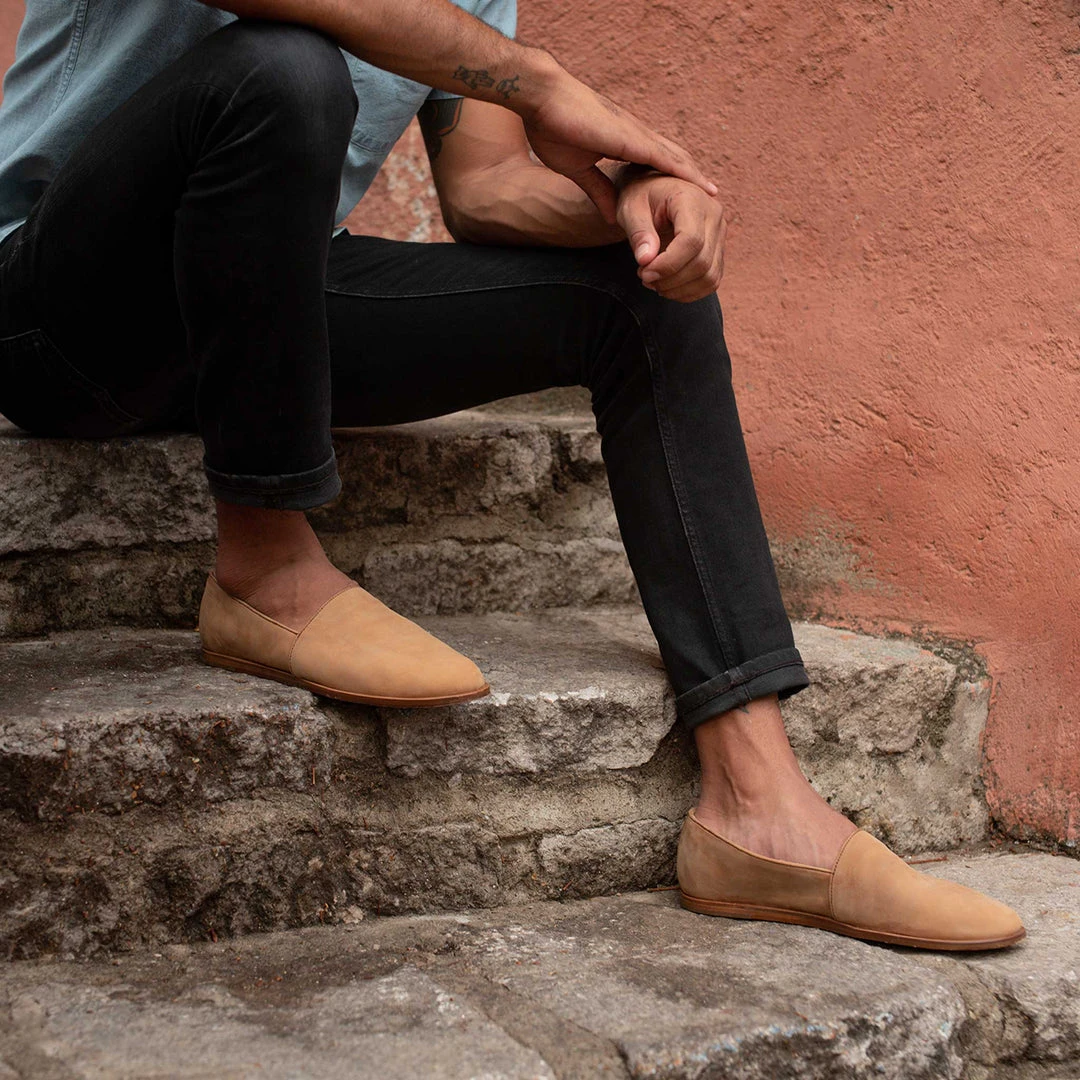 Nisolo Men's Alejandro Slip On - Tobacco Nisolo Men's Alejandro Slip On - Tobacco