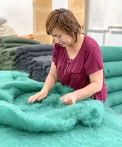 Kyrgies Men's Wool Tengries Slippers - Gray