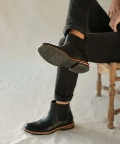 Nisolo Men's All-Weather Chelsea Boot - Black