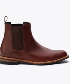 Nisolo Men's All-Weather Chelsea Boot - Brandy
