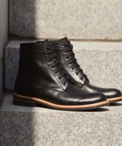 Nisolo Men's Andres All Weather Boot - Black