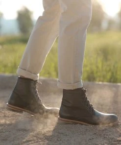 Nisolo Men's Andres All Weather Boot - Black