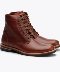 Nisolo Men's Andres All Weather Boot - Brandy