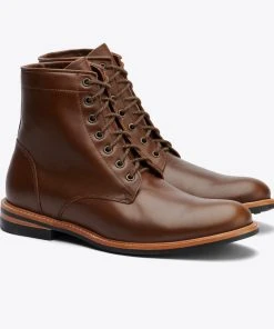 Nisolo Men's Andres All Weather Boot - Brown