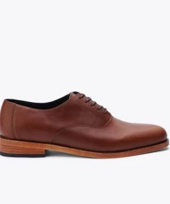 Nisolo Men's Calano Oxford - Brandy