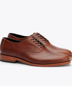 Nisolo Men's Calano Oxford - Brandy