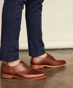 Nisolo Men's Calano Oxford - Brandy