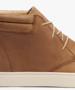 Nisolo Men's Cortez Mid Top Sneaker - Tobacco 9 Nisolo Men's Cortez Mid Top Sneaker - Tobacco