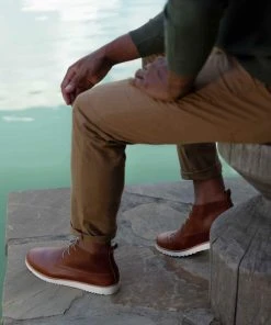 Nisolo Men's Cusco Flex Chukka - Brandy