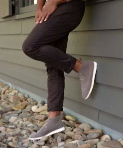 Nisolo Men's Cusco Flex Chukka - Slate Gray