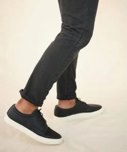 Nisolo Men's Diego Low Top Sneaker - Black 1 Nisolo Men's Diego Low Top Sneaker - Black