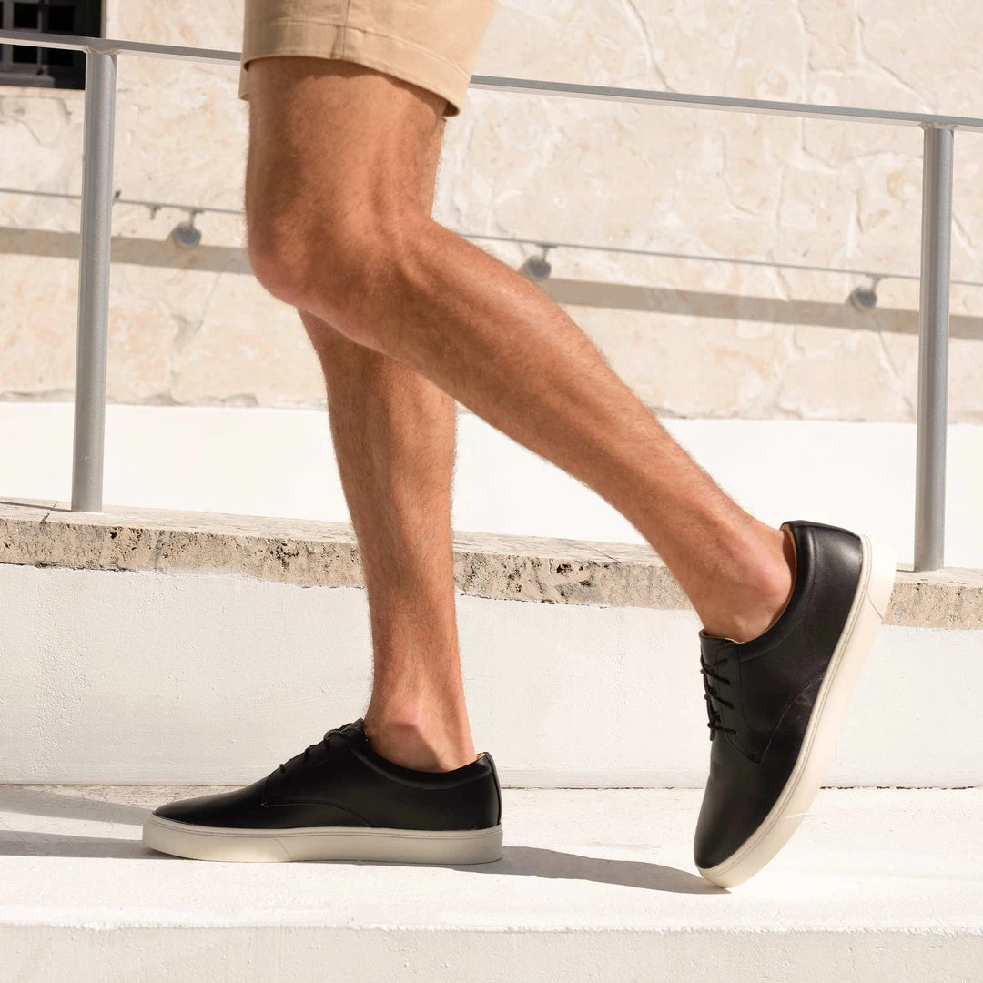 Nisolo Men's Diego Low Top Sneaker - Black Nisolo Men's Diego Low Top Sneaker - Black