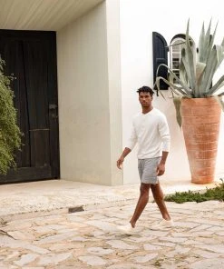 Nisolo Men's Diego Low Top Sneaker - Bone