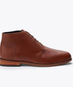 Nisolo Men's Emilio Chukka Boot - Brandy 5 Nisolo Men's Emilio Chukka Boot - Brandy