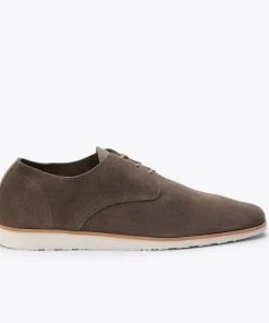 Nisolo Men's Lightweight Flex Derby - Slate Gray
