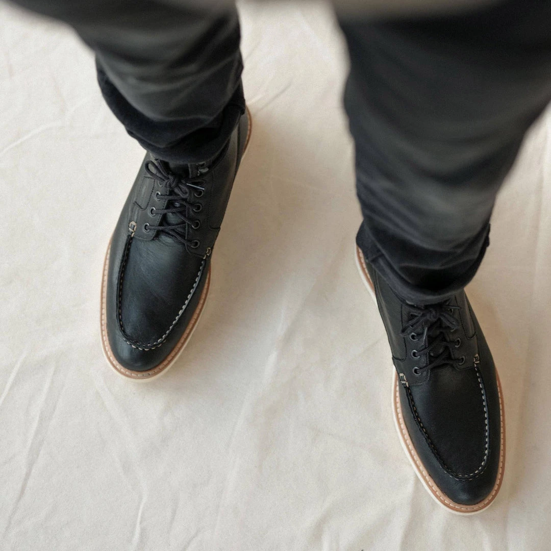 Nisolo Men's Mateo All-Weather Boot - Black Nisolo Men's Mateo All-Weather Boot - Black