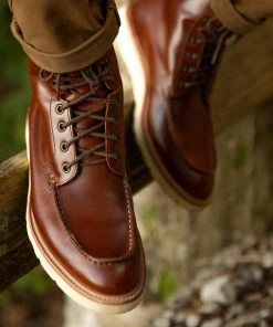 Nisolo Men's Mateo All-Weather Boot - Brandy