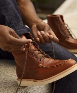 Nisolo Men's Mateo All-Weather Boot - Brandy