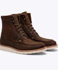 Nisolo Men's Mateo All Weather Boot - Waxed Brown