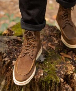 Nisolo Men's Mateo All Weather Boot - Waxed Brown 2 Nisolo Men's Mateo All Weather Boot - Waxed Brown