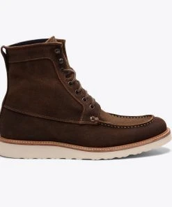 Nisolo Men's Mateo All Weather Boot - Waxed Brown 6 Nisolo Men's Mateo All Weather Boot - Waxed Brown