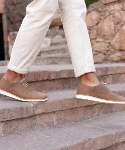 Nisolo Men's Travel Derby - Tobacco