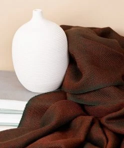 Studio Variously Home Goods Merlot Merino Blanket