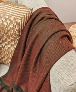 Studio Variously Home Goods Merlot Merino Blanket