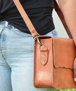 Purse & Clutch Mexican Leather Crossbody - Russet Brown Accessories