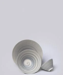 Middle Kingdom Kitchen + Dining Conical Porcelain Bowl - Slate