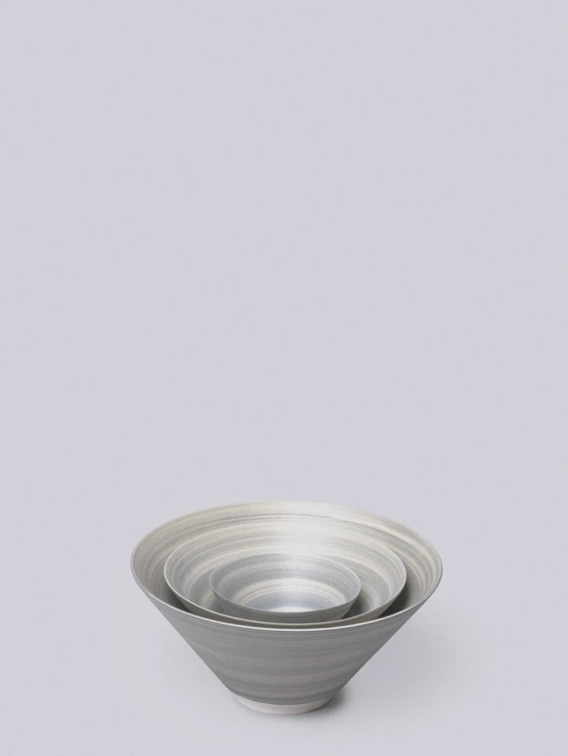 Middle Kingdom Kitchen + Dining Conical Porcelain Bowl - Slate Middle Kingdom Kitchen + Dining Conical Porcelain Bowl - Slate