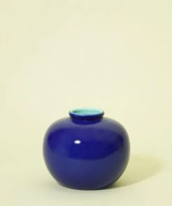 Middle Kingdom Home Goods Glossy Jade Ring Porcelain Vase