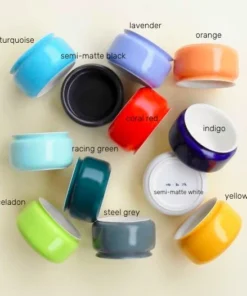 Middle Kingdom Glossy Mini Porcelain Vase 2 BIPOC Owned