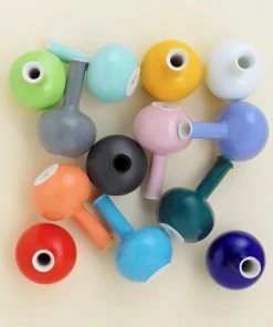 Middle Kingdom Glossy Mini Porcelain Vase 6