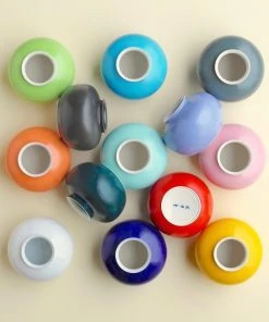 Middle Kingdom BIPOC Owned Glossy Mini Porcelain Vase 7