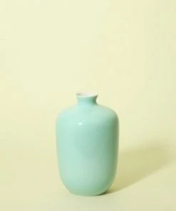 Middle Kingdom BIPOC Owned Glossy Small Plum Porcelain Vase