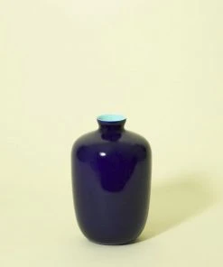 Middle Kingdom BIPOC Owned Glossy Small Plum Porcelain Vase