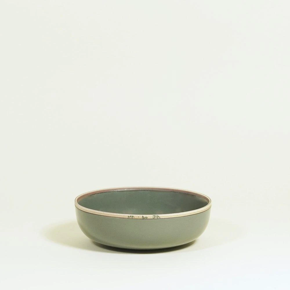 Middle Kingdom Hermit Porcelain Bowl - Steel Grey BIPOC Owned Middle Kingdom Hermit Porcelain Bowl - Steel Grey BIPOC Owned