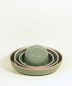 Middle Kingdom Hermit Porcelain Bowl - Steel Grey BIPOC Owned 2 Middle Kingdom Hermit Porcelain Bowl - Steel Grey BIPOC Owned