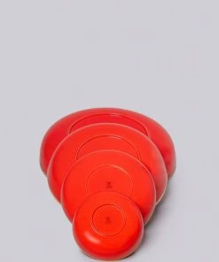 Middle Kingdom Kitchen + Dining Hermit Porcelain Bowl - Coral Red 5 Middle Kingdom Kitchen + Dining Hermit Porcelain Bowl - Coral Red