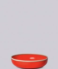 Middle Kingdom Kitchen + Dining Hermit Porcelain Bowl - Coral Red