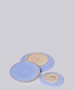 Middle Kingdom Hermit Porcelain Plate - Lavender