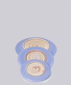 Middle Kingdom Hermit Porcelain Plate - Lavender 3 Middle Kingdom Hermit Porcelain Plate - Lavender